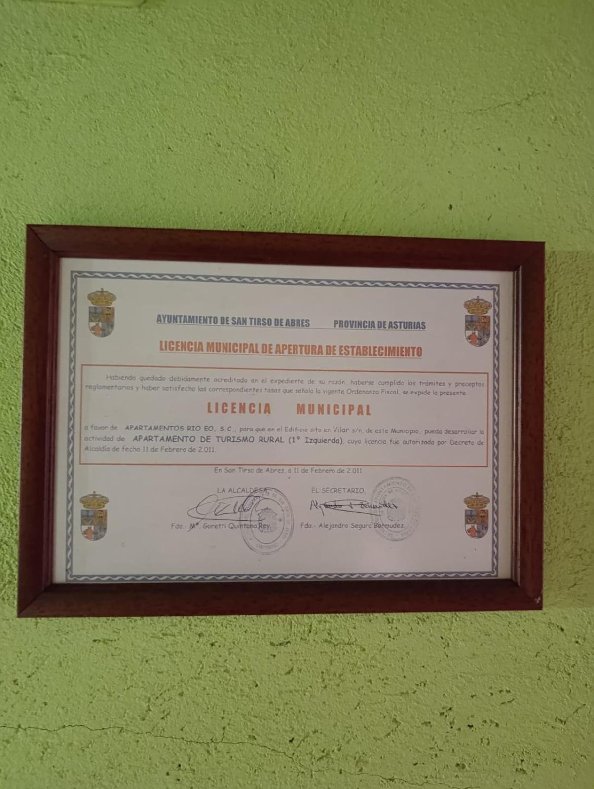 Apartamentos Rio Eo San Tirso de Abres Esterno foto